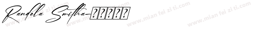 Randela Smitha字体转换